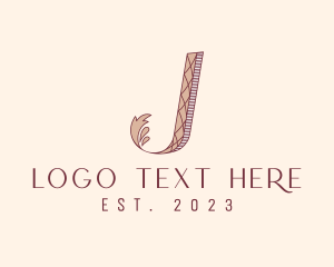 Business - Elegant Ornate Letter J logo design