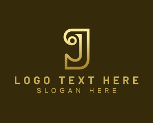 Branding - Luxury Premium Letter J logo design