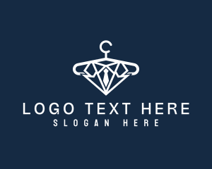 American Suit - Fashion Suit Hanger logo design