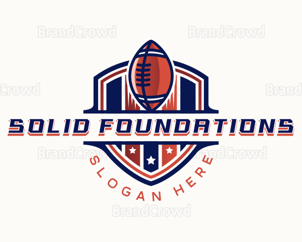 American Football Gridiron Logo