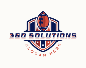 American Football Gridiron logo design