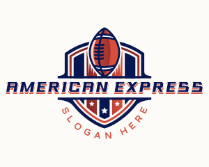 American Football Gridiron logo design