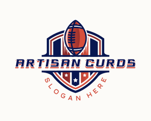 American Football Gridiron logo design