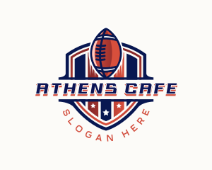 American Football Gridiron logo design