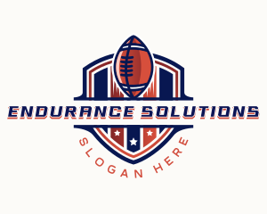 American Football Gridiron logo design