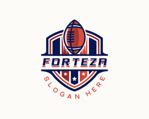 American Football Gridiron logo design