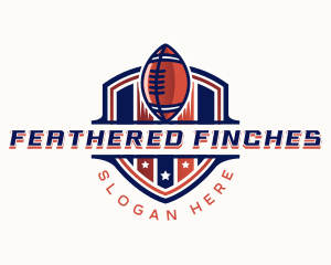 American Football Gridiron logo design