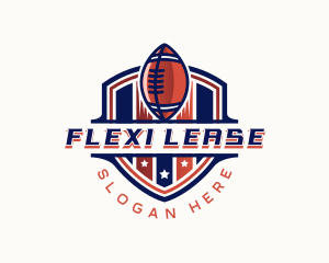 American Football Gridiron logo design