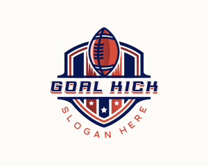 Soccer Team - American Football Gridiron logo design
