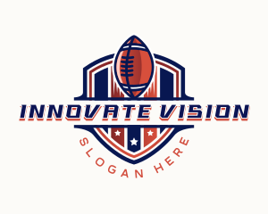 American Football Gridiron logo design