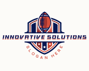 American Football Gridiron logo design