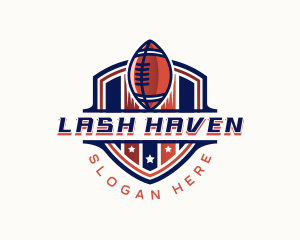 American Football Gridiron logo design