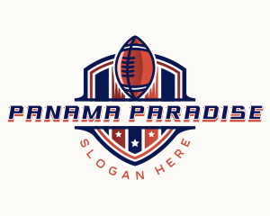 American Football Gridiron logo design