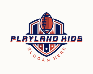 American Football Gridiron logo design