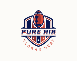 American Football Gridiron logo design