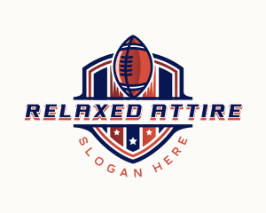 American Football Gridiron logo design