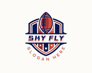 American Football Gridiron logo design