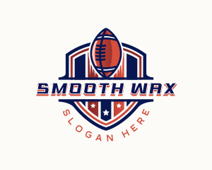 American Football Gridiron logo design