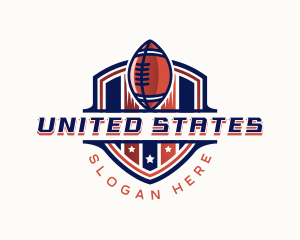 American Football Gridiron logo design