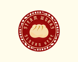 Chinese Dumpling Siomai logo design