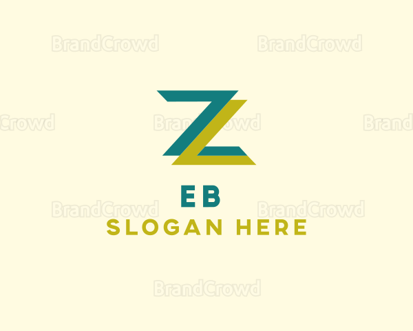 Professional Business Letter Z Logo