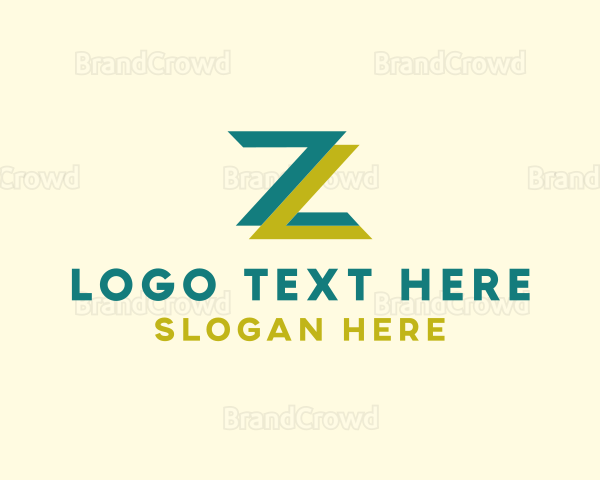 Professional Business Letter Z Logo