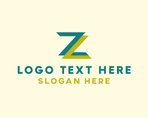 Letter Ah - Professional Business Letter Z logo design
