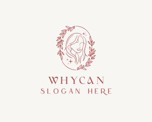 Organic Beauty Woman Logo