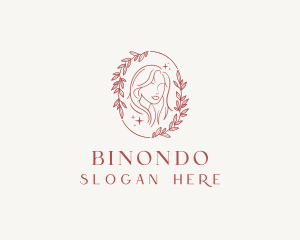 Woman - Organic Beauty Woman logo design