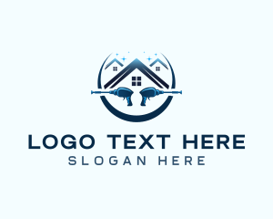 Clean - Property Power Cleaning logo design