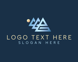 Geometric - Sun Roof Triangle logo design