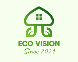 Organic Eco House  logo design