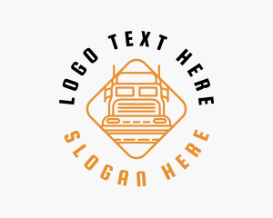 Large - Business Truck Mover logo design