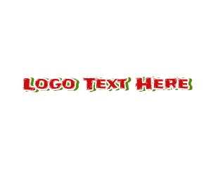 Burrito - Mexican Restaurant Font Text logo design