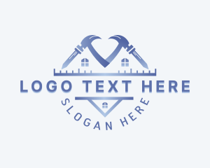 Home - House Hammer Construction logo design