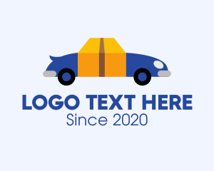 Package Delivery Vehicle logo design