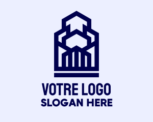 Geometric Urban Buildings   Logo