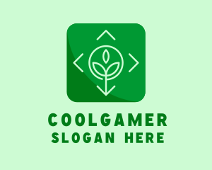 Garden Planting Application Icon Logo