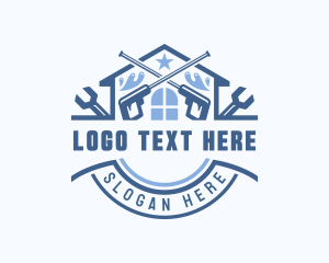 Cleaner - Pressure Washing Cleaner logo design