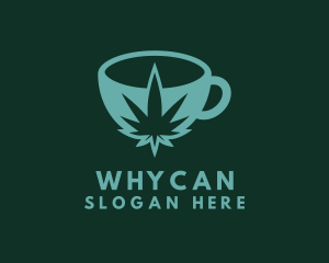 Eco Friendly - Hemp Weed Cup logo design