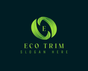 Eco Leaf Plant logo design