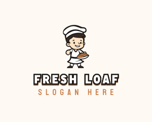 Bread Loaf Baker logo design