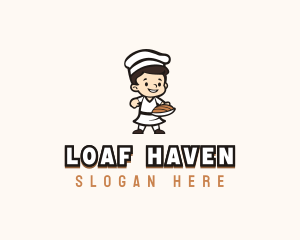 Bread Loaf Baker logo design