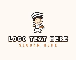 Food Blog - Bread Loaf Baker logo design