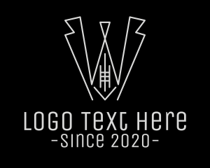 Formal Attire - Professional Tuxedo Suit logo design