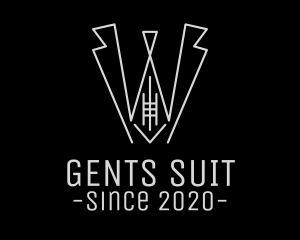 Professional Tuxedo Suit logo design