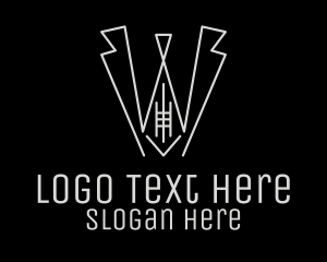 Professional Tuxedo Suit Logo