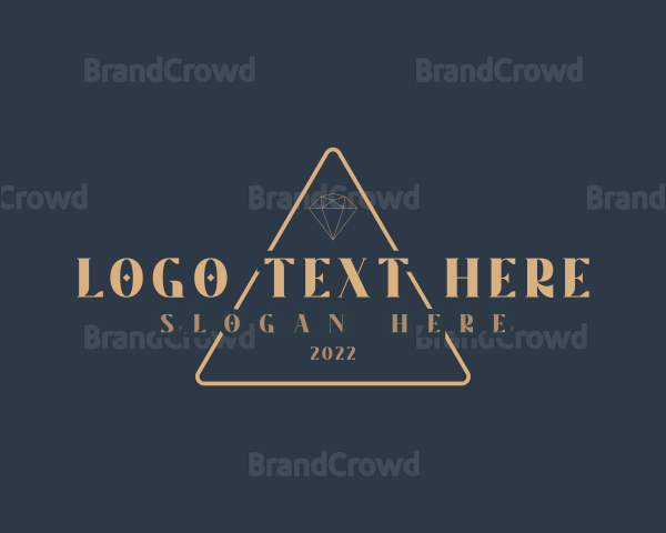 Luxury Jewelry Diamond Logo