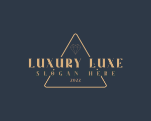 Luxury Jewelry Diamond logo design