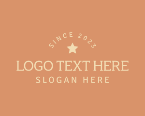 Classic - Clothing Star Business logo design